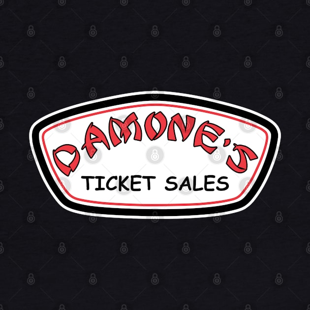 Damone's Ticket Sales - Ron Jon Style by RetroZest